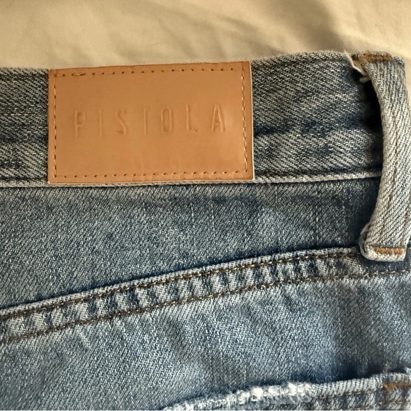 PISTOLA Ruby High Rise Palazzo Flare Jeans in Othello Sz30 - Picture 11 of 11